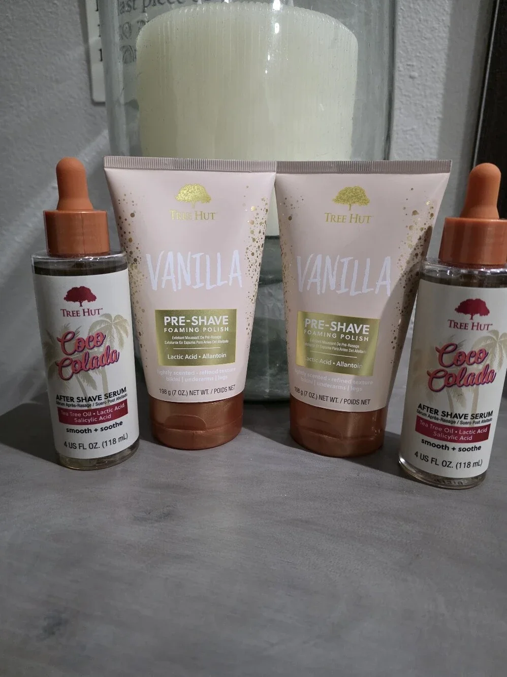 New Tree Hut Pre And After Shave Vanilla  Coco Colada